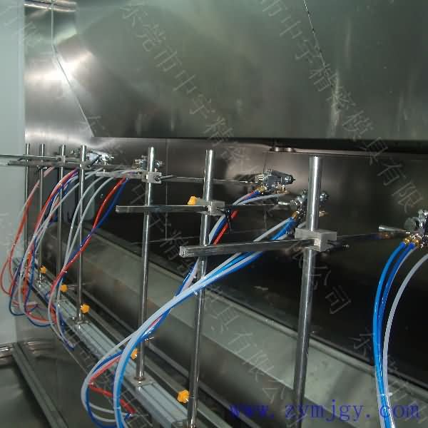 Zhongyu Precise mold automatic line spraying spraying room